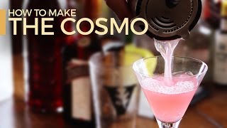 How to Make a Cosmo  60 Second Cocktails [upl. by Eciruam]