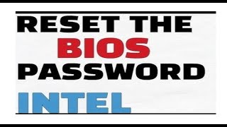 Intel Bios Password Unlock Karna Sikhen [upl. by Alliber256]