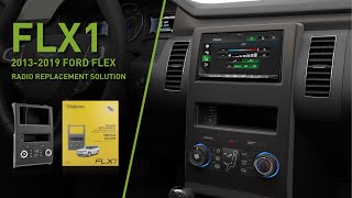 iDatalink Maestro FLX1 Installation tutorial for 20132019 Ford Flex [upl. by Kinnon]