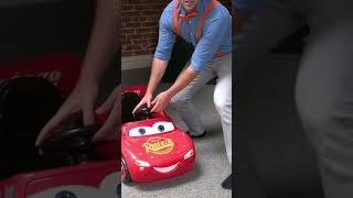 Blippi explores colors with cars Blippishorts shorts kidscartoons [upl. by Verneuil918]