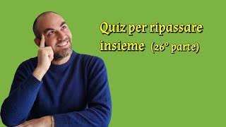 Quiz 26 di ripasso per il concorso docenti ter scuola pedagogia psicologia tfa [upl. by Jae]