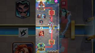 shorts VALKYRIE VS 3 WIZARDS IN CLASH ROYALE 😤 clashroyale gaming mobilegaming shortsfeed [upl. by Nelia132]