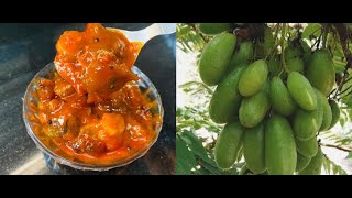 Sweet Bilimbi Pickle Recipe bilimbi pickle bilimbi shorts  Anfashazs World [upl. by Cobbie]