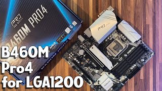 ASRock B460M Pro4 microATX motherboard review [upl. by Middle899]