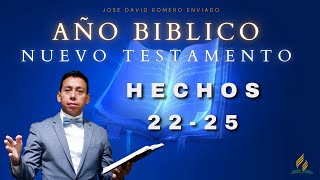 Año Biblico  HECHOS 2225 NOVEMBER 9 2024 [upl. by Noreh]