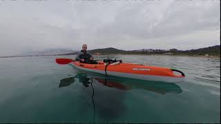 BiC kayak SCAPA fit  ηλεκτρικό μοτέρ THRUSTME CRUISER [upl. by Connelley498]