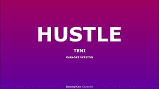 Hustle  Teni karaoke [upl. by Arolf]