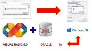 Solved ADODC Connection in visual basic 60 with Oracle Database Windows 10  VISUAL BASICS 60 [upl. by Yelnik]