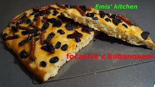 focaccia z kabanosem [upl. by Catt]