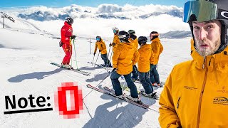 SkiTechnik Bewertung Training mit DSVTeam in der Aletsch Arena [upl. by Lleira]