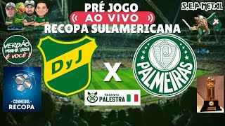 PRÉ JOGO DEFENSA Y JUSTICIA X PALMEIRAS  RECOPA SULAMERICANA  TODOS OS DETALHES DA DECISÃO [upl. by Giavani]