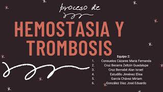 hemostasia y trombosis [upl. by Candace898]