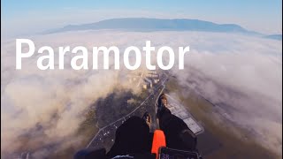 PARAMOTOR  Sunrise Above Clouds in Turiec [upl. by Adel58]