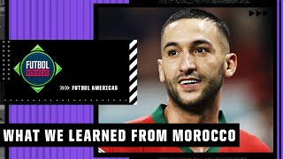 What did we learn from Morocco’s World Cup run  Futbol Americas [upl. by Ribal]