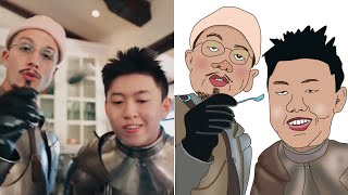 bbno amp Rich Brian  edamame  Drawing Meme [upl. by Arza261]