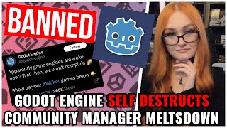 Godot Game Engine SELFDESTRUCTS Community Manager amp Mods SILENCE Devs And Gamers Over Culture War [upl. by Afira]