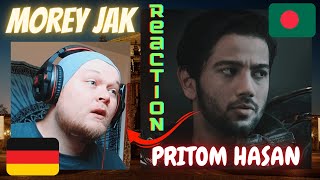 SINS AND LOVE  🇧🇩 Morey Jak  Pritom Hasan  GERMAN Reaction [upl. by Acinhoj]