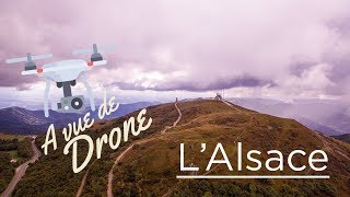 L Alsace  A vue de Drone [upl. by Ahtinak510]