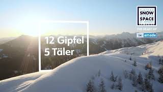 Skifahren über 12 Gipfel amp 5 Täler  Snow Space Salzburg  Winter 202122 [upl. by Celeski]