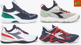 👟 New Diadora Tennis Shoes For 2023  Finale BIcon 2 Torneo 2 and Speed Blushield Fly 4  👀 [upl. by Briggs]