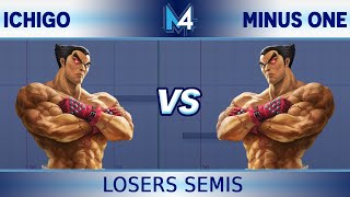 ICHIGO Kazuya vs UP  Minus One Kazuya  Thursday Throwdown 117 Losers Semis [upl. by Yardna769]