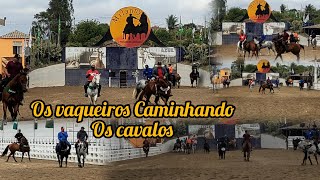 OS VAQUEIRO CAMINHANDO OS CAVALOS NO PARQUE MILLANY FINAL DO BETVIP PORTAL 2024 [upl. by Hannaoj566]