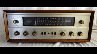 The Fisher 800C vintage high fidelity tube stereo receiver [upl. by Ayoral]