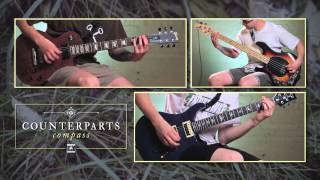 COUNTERPARTS quotCompassquot Guitar Demonstration Gear Gods Exclusive [upl. by Jami87]