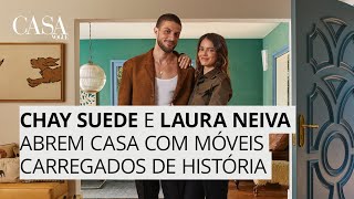 Chay Suede e Laura Neiva abrem casa cheia de objetos únicos  CASA VOGUE [upl. by Elleira]