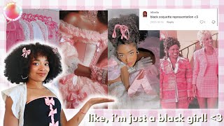 Deepdive into The CoquetteSoft Black Girl Aesthetic  Black Girl Magic Minute [upl. by Dyan]