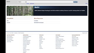 Building a MeSH Search in PubMed [upl. by Yobybab756]