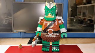 I built a MOC by AlboLego Gamorrean Guard Mega Figure MOC116944 Star Wars [upl. by Delwin]