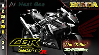 All New 2024 Honda CBR 250RRR Inline 4 Cylinder Engine to Compete Kawasaki ZX25R [upl. by Uzziel75]