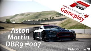 Forza Motorsport 4  Aston Martin DBR9 Racing 007 Gameplay  Infineon Raceway Xbox 360 HD [upl. by Etteraj]