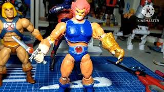 Lion O Completed Paper craft action Figure MOTU style [upl. by Ibbob813]