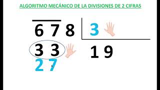 División de 2 cifras parte 2 [upl. by Notgnirrac]