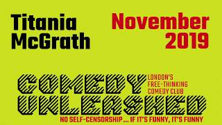 Titania McGrath live at Comedy Unleashed [upl. by Aguste511]