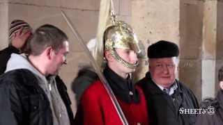 Tourist Touches London Guards Sword [upl. by Lock724]