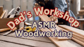 ASMR Woodworking Building a Classic 2x4 Workbench Seat in Dad’s Workshop Sound and visual [upl. by Moynahan]