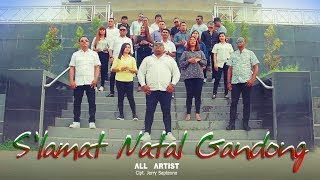 SALAMAT NATAL GANDONGALLARTIST OFFICIAL VIDEO [upl. by Michaella]