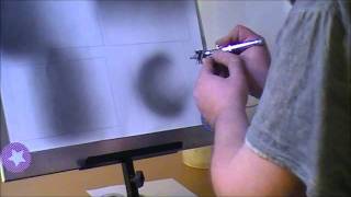 airbrush basis techniek deel 4wmv [upl. by Rehc681]