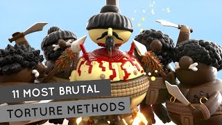 11 Most Brutal Torture Methods  Mitsi Studio [upl. by Nerrot]