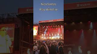 Nico Santos  Play With Fire festival openair nicosantos playwithfire model vlog EugenieLive [upl. by Nuoras963]