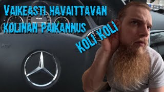 Vaikeasti havaittavan kolinan paikannus chassis earin avulla [upl. by Annij]