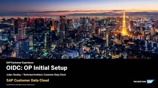 OIDC OP Initial Setup  SAP Customer Identity [upl. by Pius]