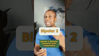 Bipolar 1 vs Bipolar 2 What’s the difference shorts bipolardisorder mentalhealthawareness [upl. by Eimac]