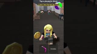 Bilis na hit ko agad si mur roblox mm2roblox [upl. by Nylarak]