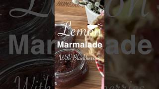 Blackberry Lemon Marmalade 1 Breakfast Spread marmalade breakfast lemon preservation viral [upl. by Eugenle15]