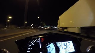 MT03 2017 ABS Acceleration near Top Speed test ride [upl. by Bobbi]