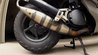 Yasuni R Exhaust Idle  Rev on ZumaBWS 50 [upl. by Garate]